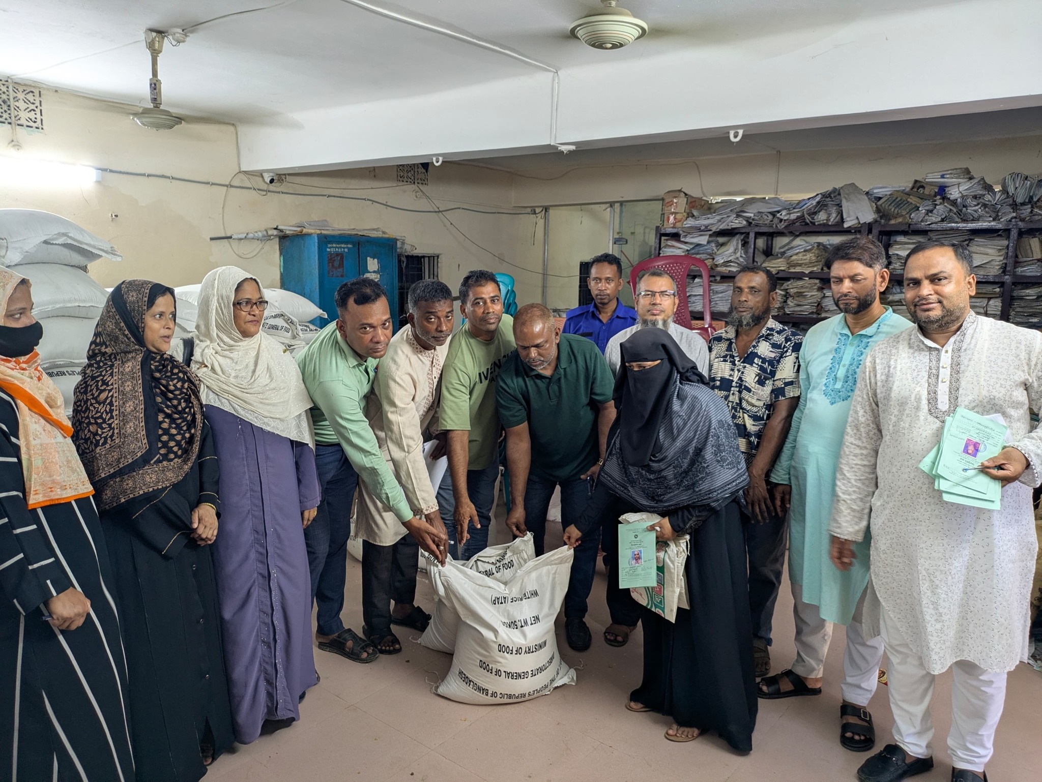 আগস্ট‘২০২৫ এর ভিডব্লিউবি খাদ্যশস্য বিতরণের কার্যক্রম সম্পন্ন।